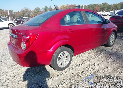 2014 Chevrolet Sonic Lt Auto z USA, uszkodzony, nr VIN 1G1JC5SH2E4209132